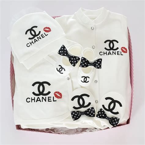 baby blue chanel|Chanel baby girl clothes.